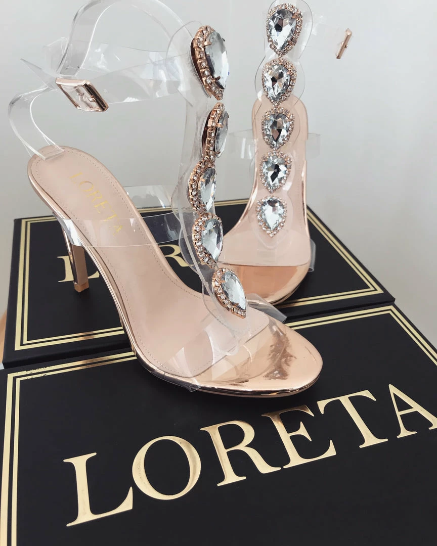 LORETA Glasshouse Crystal Shoes 3 LORETA Glasshouse Crystal Shoes