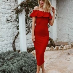 LORETA Clothing Leonardo Dress | Red