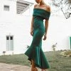 LORETA Teal Dress Clothing