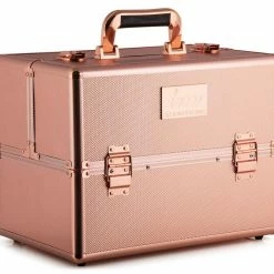 LORETA Beauty Case - Rose Gold 24HR OVERNIGHT COLLECTION