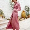 LORETA Satin Duster Coat