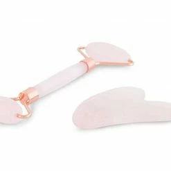 LORETA Rose Quartz Roller Set (Boxed)