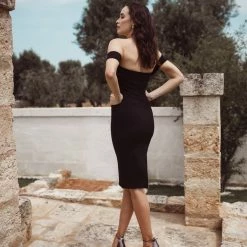 LORETA Francesca Dress | Black Clothing