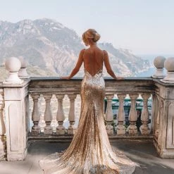 LORETA Stay Golden Gown