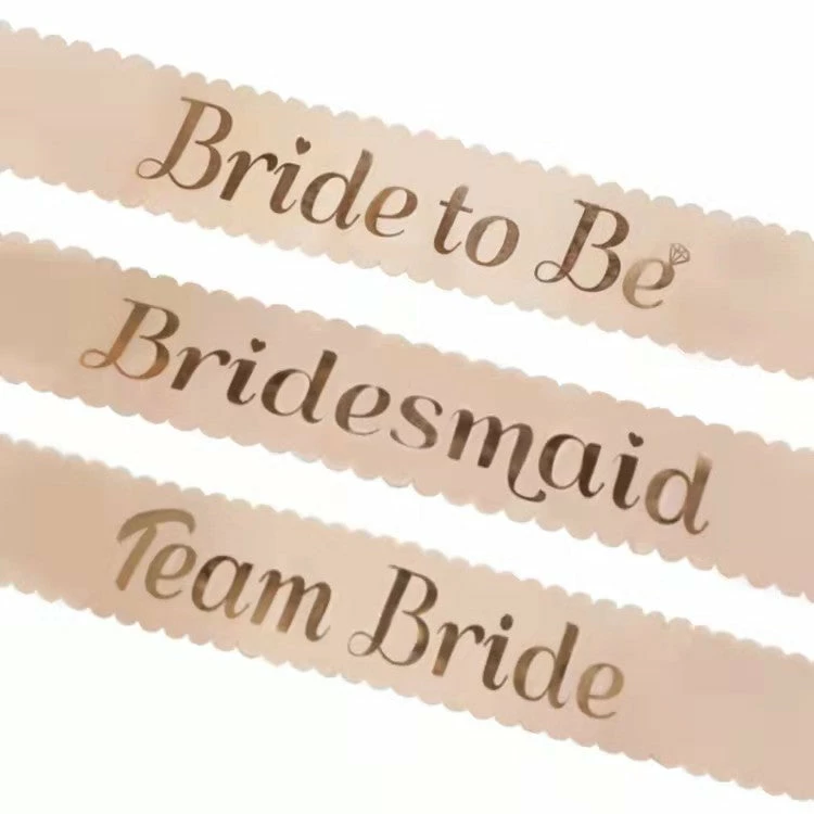 LORETA Bridesmaid - Team Bride - Bride To Be Sash 3 LORETA Bridesmaid - Team Bride - Bride To Be Sash