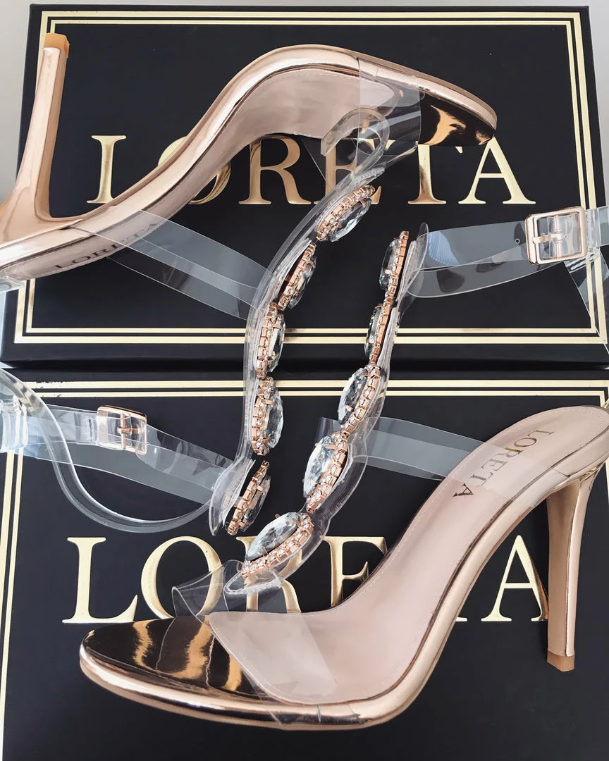LORETA Glasshouse Crystal Shoes 4 LORETA Glasshouse Crystal Shoes