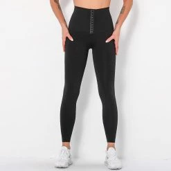 LORETA High Waisted Leggings (Adjustable Tummy Control)