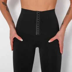 LORETA High Waisted Leggings (Adjustable Tummy Control)