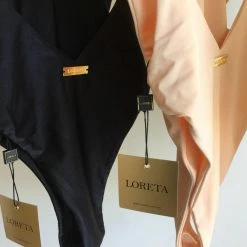 LORETA Set Of 3: Black | White | Nude Swimsuits Swimwear