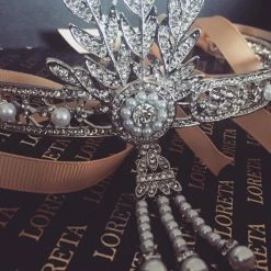 LORETA Gatsby Headband 24HR OVERNIGHT COLLECTION