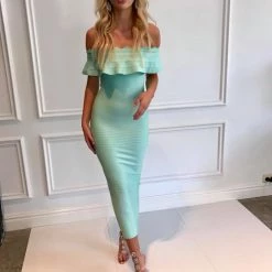 LORETA Leonardo Dress | Turquoise