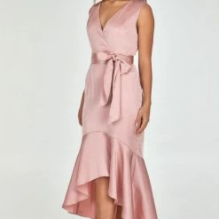 LORETA Midi Date Night Dress (Rose) Clothing
