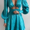 LORETA Clothing Rosalia Dress (Aqua)
