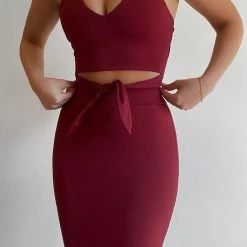 LORETA Clothing Plum Olivia Set