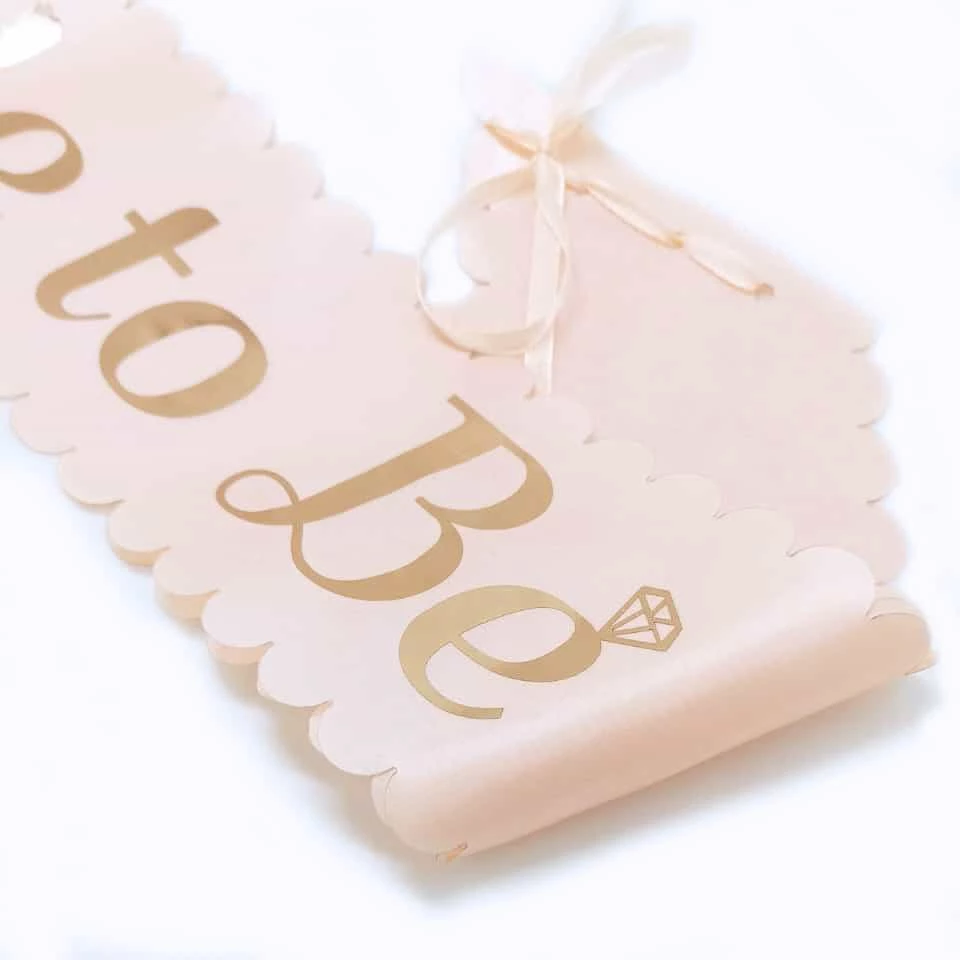 LORETA Bridesmaid - Team Bride - Bride To Be Sash 6 LORETA Bridesmaid - Team Bride - Bride To Be Sash