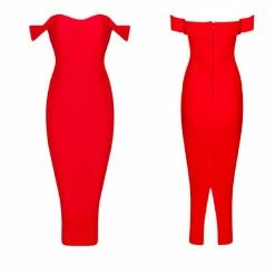 LORETA Francesca Dress | Red