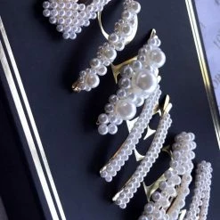 LORETA 24HR OVERNIGHT COLLECTION Pearl Hair Pin Clip Set (7pcs)