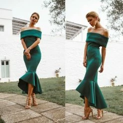 LORETA Teal Dress Clothing