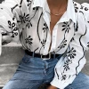 LORETA Phoebe Blouse/Shirt (White And Black) Clothing