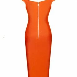 LORETA Clothing Orange Glory Dress