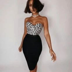 LORETA Kisses - 2 Piece Set (Black)