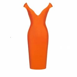 LORETA Clothing Orange Glory Dress