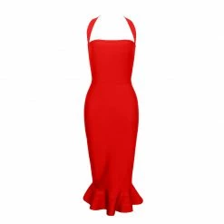 LORETA Penelopre Dress - Red (PRE-ORDER)