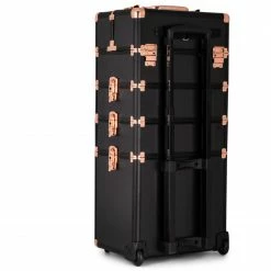LORETA Beauty Trolley - Black/Rose Gold