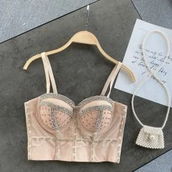 LORETA Cinderella Corset (Beige) Clothing