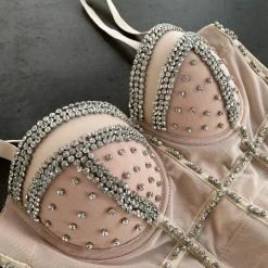 LORETA Cinderella Corset (Beige) Clothing