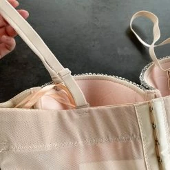 LORETA Cinderella Corset (Beige) Clothing