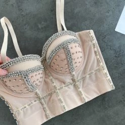 LORETA Cinderella Corset (Beige) Clothing