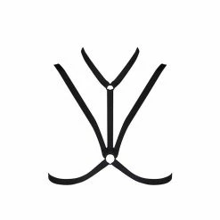 LORETA Clothing Bra Harness | Black