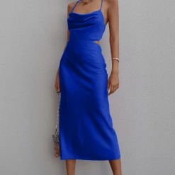 LORETA Doli Slip Dress (Royal Blue) 7 LORETA Doli Slip Dress (Royal Blue)