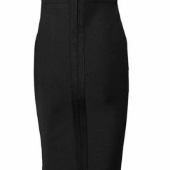 LORETA Cognac Dress | Black Plus Size (Size 16AUS & Up)