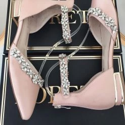 LORETA Glowing Crystal Flats