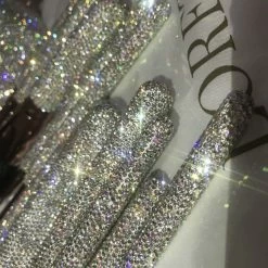 LORETA Crystallized Crystal 12 Piece Brush Set & Cup Holder