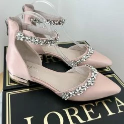 LORETA Glowing Crystal Flats