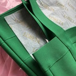 LORETA Green Angel Dress