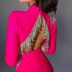 LORETA Crystal Fuchsia Clothing