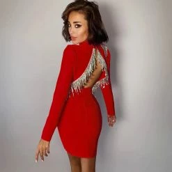 LORETA Clothing Crystal Fuchsia (Red)