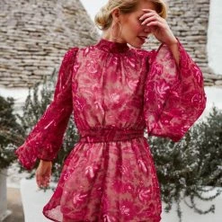 LORETA Cranberry Playsuit 13 LORETA Cranberry Playsuit