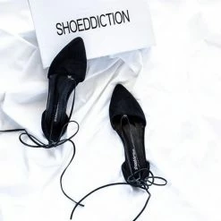 LORETA 24HR OVERNIGHT COLLECTION Jenna: Lace Up Flats