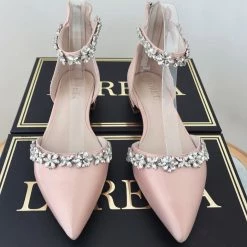 LORETA Glowing Crystal Flats