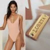 LORETA SALE Creme D'Nude Swimsuit