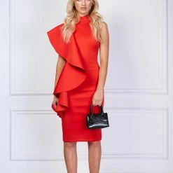 LORETA Lorenzo Dress | Red Clothing