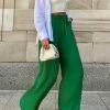 LORETA Byron Pants (Green) Clothing