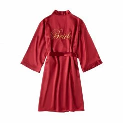 LORETA Clothing Bridesmaid & Bride Satin Robes