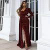 LORETA Lumi Evening Gown (Burgundy)