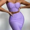 LORETA Unreal 2 Piece Set (Purple)